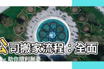 【公司搬家流程】公司搬家流程：全面攻略，助你順利無憂地搬新家！