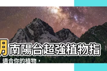 【朝南陽台 植物】朝南陽台超強植物指南：適合你的植物，打造陽光滿點的生活！