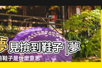 【做夢夢到撿到鞋子是什麼意思意思】夢見撿到鞋子 |夢見撿鞋子是什麼意思 |夢到撿鞋子好不好 |