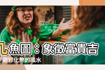 【九魚圖】九魚圖：象徵富貴吉祥，避邪化煞的風水之寶