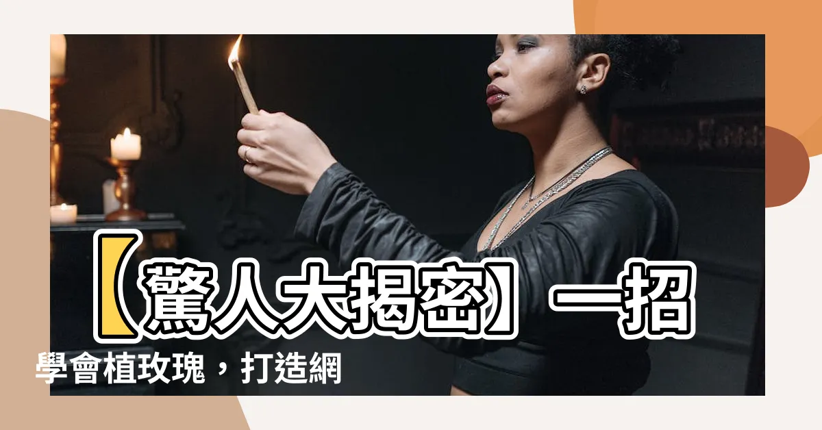 【種玫瑰】【驚人大揭密】一招學會植玫瑰，打造網絡爆紅的花園秘籍！