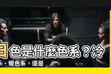 【白色是什麼色系】白色是什麼色系？冷色系、暖色系，還是中性色？