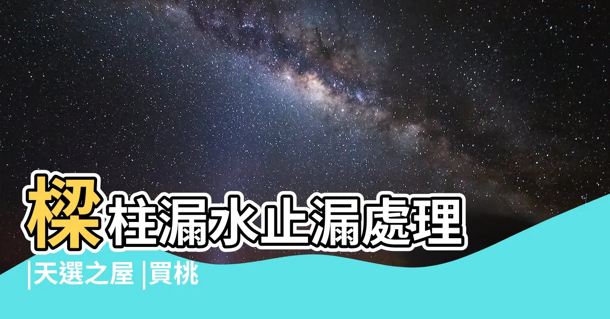 【樑柱漏水】樑柱漏水止漏處理 |天選之屋 |買桃園漏水屋撿便宜竟發現樑柱滴水專家勸 |