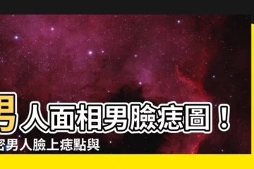 【男人面相男臉痣圖】男人面相男臉痣圖！解密男人臉上痣點與命運玄機
