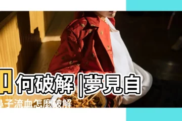 【如何破解夢見鼻子流血】如何破解 |夢見自己鼻子流血怎麼破解 |什麼意思 |