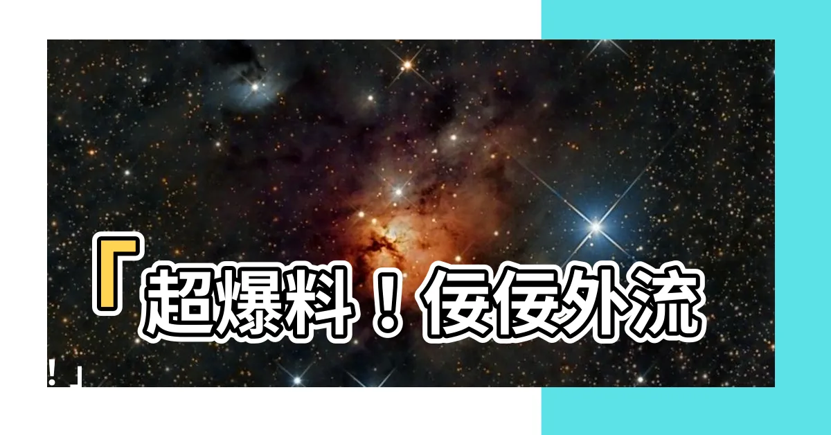 【佞佞 外流】「超爆料！佞佞外流！」