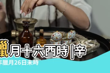 【辛酉年臘月八字】臘月十六酉時 |辛酉年臘月26日未時出生生辰八字解釋一下 |女孩起名 |