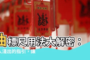 【油標尺用法】油標尺用法大解密：深入淺出的指引，讓你輕鬆上手！