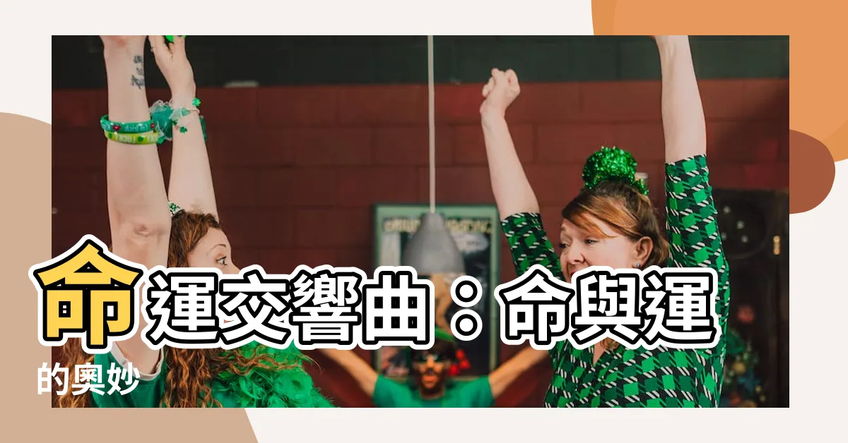 【命與運】命運交響曲：命與運的奧妙