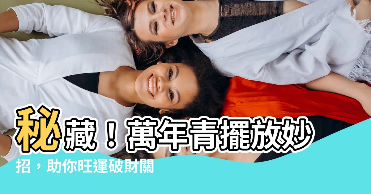 【萬 年青】秘藏！萬年青擺放妙招，助你旺運破財關！