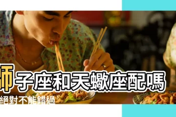 【獅子座陪天蠍座】獅子座和天蠍座配嗎 |你絕對不能錯過的獅子座全攻略 |愛上獅子座怎麼辦 |