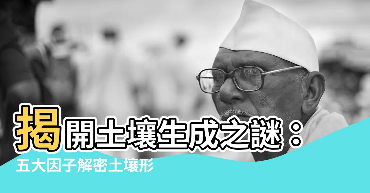 【土壤生成五大因子】揭開土壤生成之謎：五大因子解密土壤形成