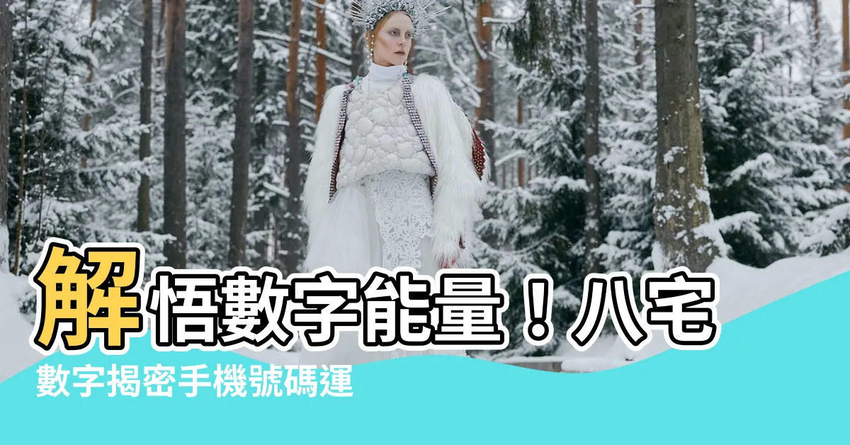 【八宅數字】解悟數字能量！八宅數字揭密手機號碼運勢