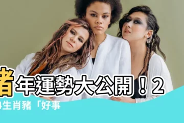 【2024年生肖運程 豬】豬年運勢大公開！2024生肖豬「好事成雙」、「有危自有機」！