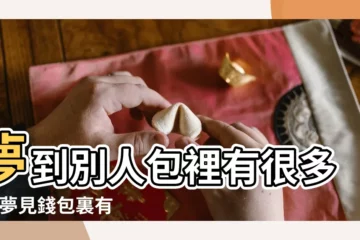 【夢見別人錢包很多錢】夢到別人包裡有很多錢 |夢見錢包裏有很多錢 |