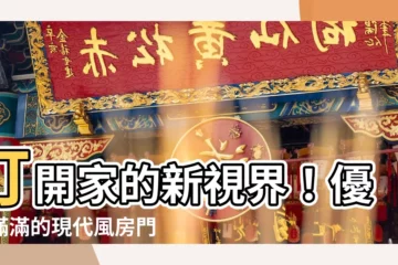 【房 門】打開家的新視界！優惠滿滿的現代風房門推薦