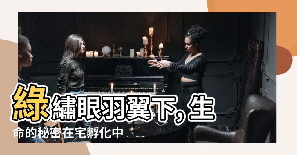 【綠繡眼 孵化】綠繡眼羽翼下, 生命的秘密在宅孵化中醖釀