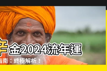 【辛金2024】辛金2024流年運勢指南：終極解析！