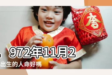 【1972年11月20號】1972年11月20日出生的人命好嗎 |1972年11月20日出生時間看命運 |1972年11月20日算命生辰八字 |