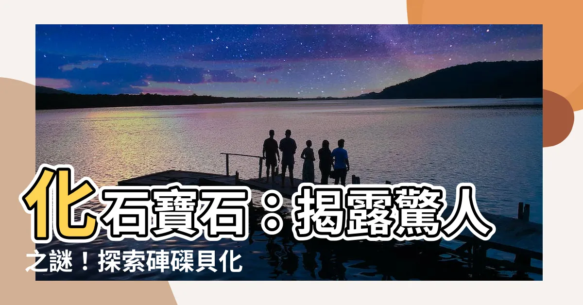 【硨磲貝化石】化石寶石：揭露驚人之謎！探索硨磲貝化石的神秘結晶