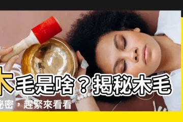 【木毛 意思】木毛是啥？揭秘木毛的秘密，趕緊來看看！