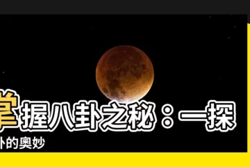 【陰卦】掌握八卦之秘：一探陰卦的奧妙