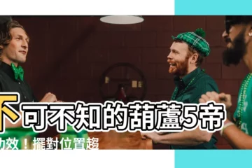 【葫蘆功效】不可不知的葫蘆5帝錢功效！擺對位置趨吉避兇，福氣臨門