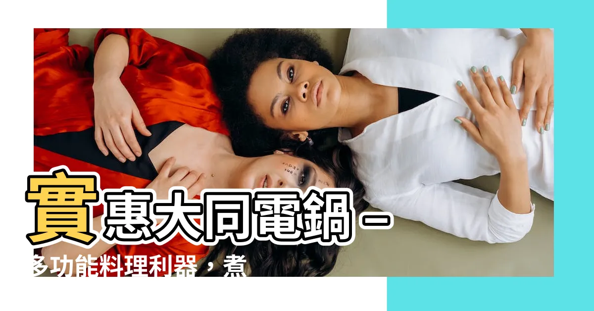 【實惠大同電鍋】實惠大同電鍋 – 多功能料理利器，煮/蒸/燒烤/炒一次搞定