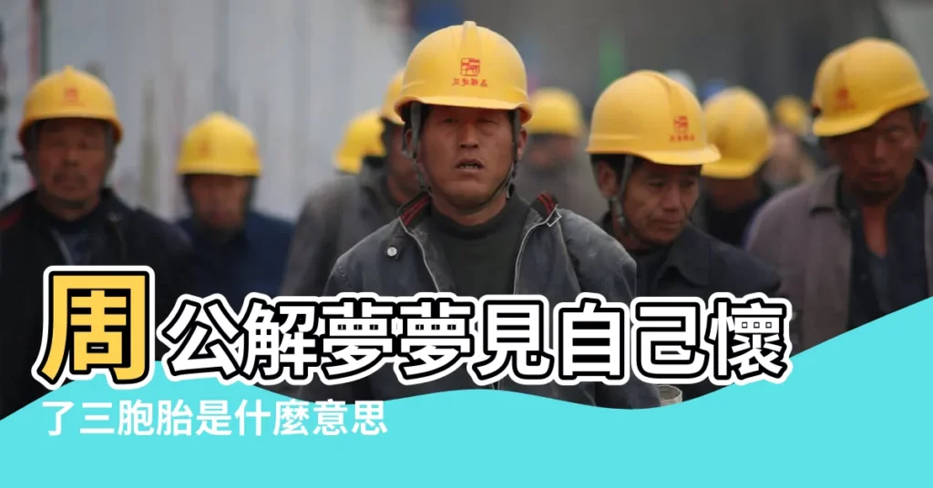 周公解夢夢見自己懷了三胞胎是什麼意思 |夢見生三胞胎 |三個女兒是什麼意思 |【周公解夢 自己生三胞胎女兒】