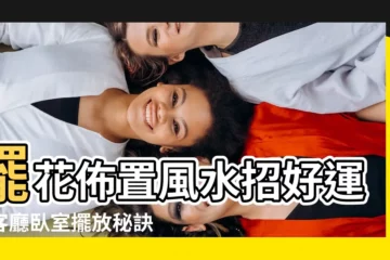 【擺花】擺花佈置風水招好運！客廳卧室擺放秘訣一次看