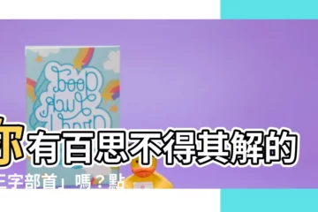 【王字部首的字】你有百思不得其解的「王字部首」嗎？點此查看王字旁的中文字！