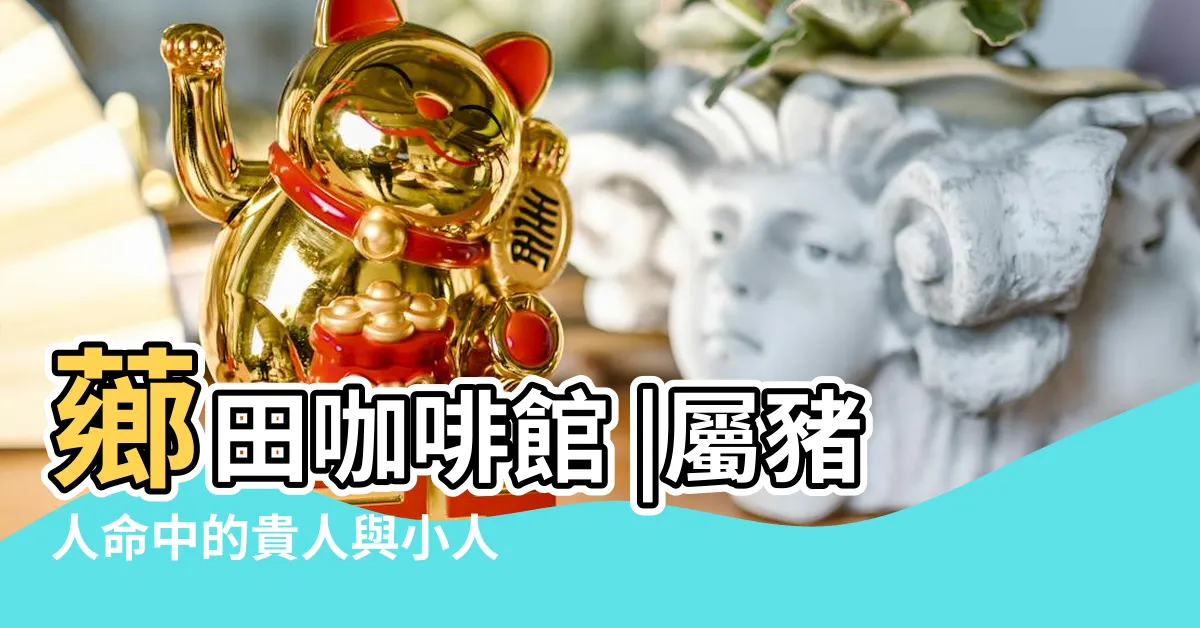 【屬豬的暗貴人】薌田咖啡館 |屬豬人命中的貴人與小人 |貴人旺財 |