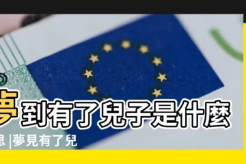 【做夢夢見有個兒子】夢到有了兒子是什麼意思 |夢見有了兒子 |周公解夢 |