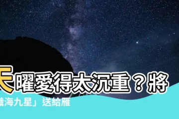 【識海九星】天曜愛得太沉重？將「識海九星」送給雁回！