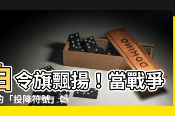 【白令旗】白令旗飄揚！當戰爭中的「投降符號」轉變成「和平象徵」