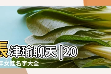 【生女兒的名字大全集】張津瑜聊天 |2021年女娃名字大全生女兒取什麼名字好 |嫩女生殖器 |