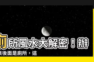 【辦公桌後面是廁所】廁所風水大解密！辦公桌後面是廁所，這樣做財運、健康都順利