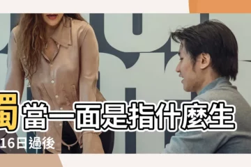 【獨當一面打一生肖】獨當一面是指什麼生肖 |16日過後 |3月30日過後 |