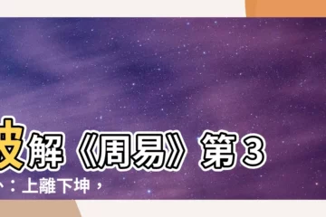 【上離下坤】破解《周易》第 35 卦：上離下坤，潛龍在淵，蓄勢待發