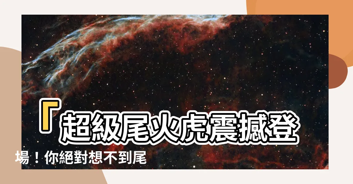 【尾火虎】「超級尾火虎震撼登場！你絕對想不到尾火虎的神秘身份！」