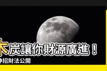 【木炭招財法】木炭讓你財源廣進！超神招財法公開
