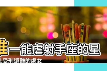 【射手座被處女座虐】唯一能虐射手座的星座比受刑還難的處女座 |誰能虐死射手座 |為什麼説射手座和處女座是虐戀 |