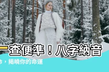 【八字納音算命】一查便準！八字納音算命，揭曉你的命運大勢！