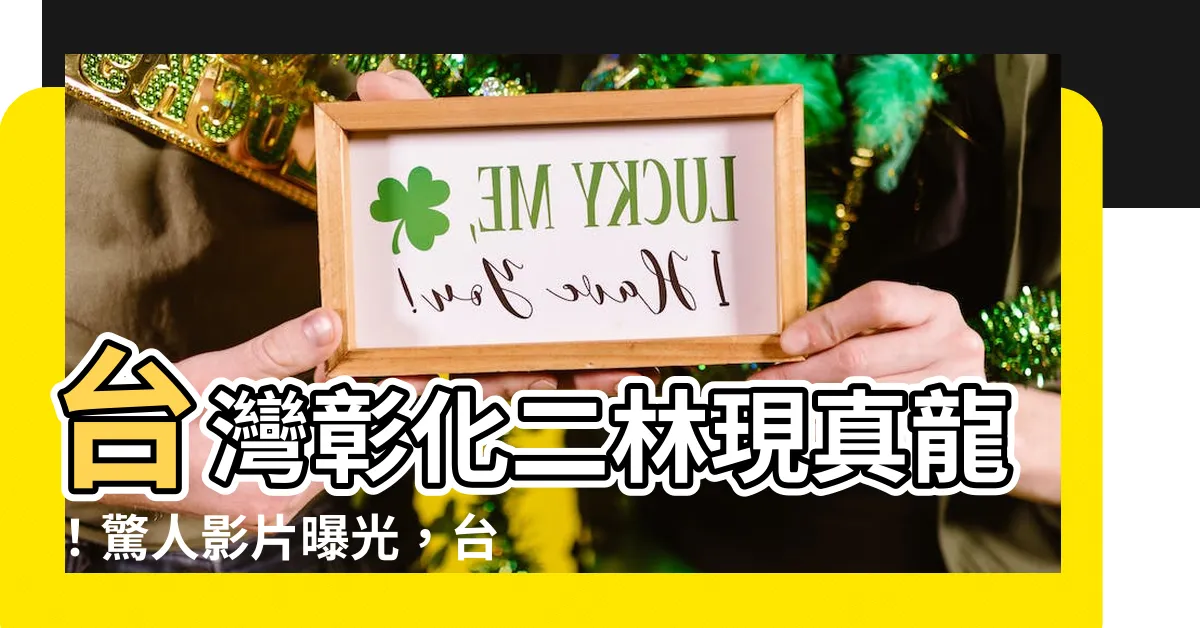 【台灣有龍嗎】台灣彰化二林現真龍！驚人影片曝光，台灣有龍嗎？