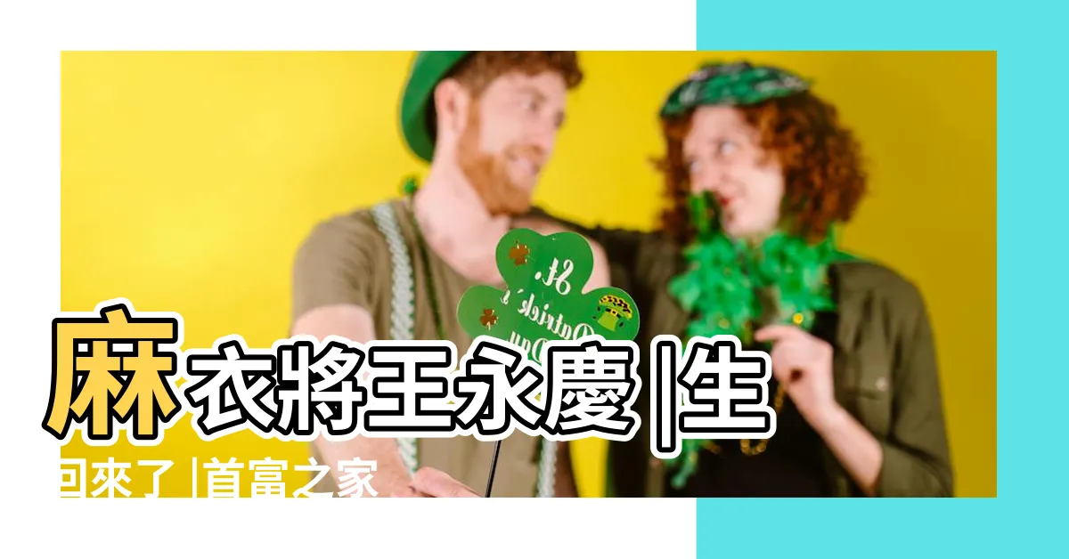 【王永慶 孫子】麻衣將王永慶 |生回來了 |首富之家3代男多金又多情心中都有個 |