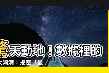【極差】驚天動地！數據裡的最大鴻溝：揭密「最大極差」之謎