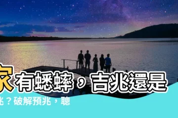 【家裏有蟋蟀】家有蟋蟀，吉兆還是凶兆？破解預兆，聰明處理！