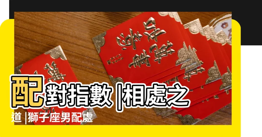配對指數 |相處之道 |獅子座男配處女座女 |【男處女座女獅子座】