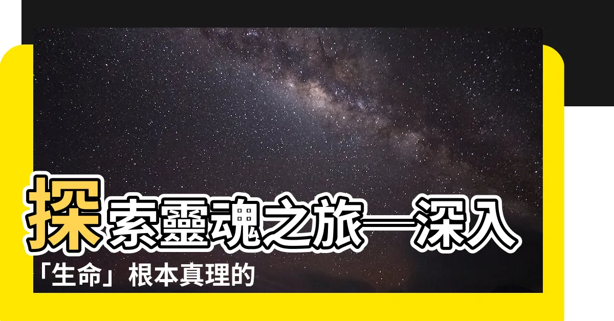 【靈魂之旅電子書】探索靈魂之旅─深入「生命」根本真理的精采電子書！