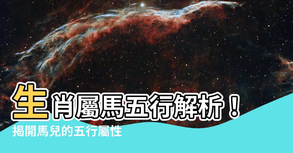 【生肖屬馬 五行】生肖屬馬五行解析！揭開馬兒的五行屬性之謎
